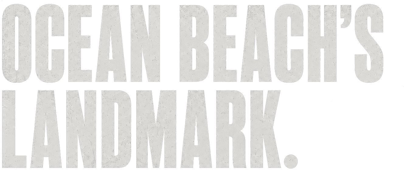 Ocean Beach's landmark — The Black, the Newport Ave smoke shop, since 1968.